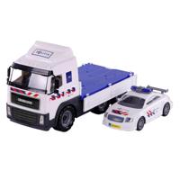 Cavallino politievrachtwagen en politieauto, schaal 1:16 - thumbnail