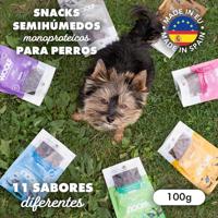 WOOLF Soft Cubes Rabbit - traktatie voor hond - 100g - thumbnail