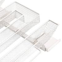 Rookgenerator koud 4-zijdig 22,5 cm roestvrij staal - thumbnail