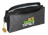 Pennenetui met 3 vakken Teenage Mutant Ninja Turtles Zwart Grijs 22 x 12 x 3 cm - thumbnail