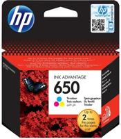 HP 650 Origineel Cyaan, Magenta, Geel 1 stuk(s) - thumbnail