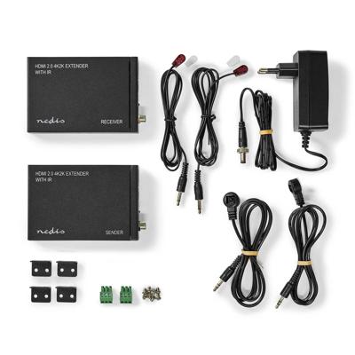 Nedis HDMI-Extender | Over Cat6 | tot 60 m | 1 stuks - VREP3480AT VREP3480AT Nedis HDMI-Extender | Over Cat6 | tot 60 m | 1 stuks - VREP3480AT VREP3480AT