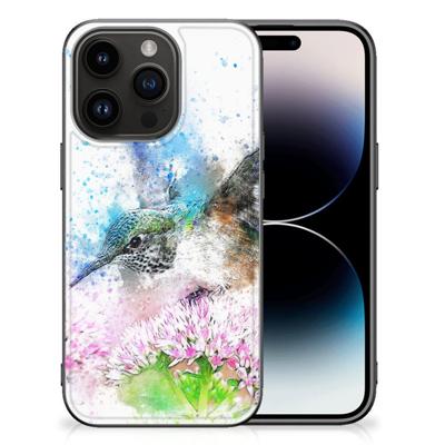 Kleurrijke Telefoonhoesje iPhone 15 Pro Vogel