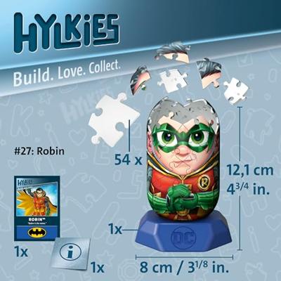 Ravensburger 3d puzzel hylkies dc robin - 54st.