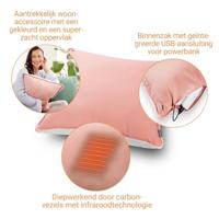 Medisana HC 100 rose Elektrisch kussen 10 W Roze - thumbnail