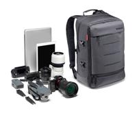 Manfrotto Manhattan Camera Backpack Mover-30, Multiuse, for Carrying Camera and Accessories, in Water-Repellent Material, Photography Backpack with PC and Tablet Compartment, with Tripod Holder - thumbnail