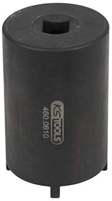 KS Tools 460.0610 1/2 DAF-sleufmoersleutel voor bevestiging van stuurstangen met 4 pennen, 52 mm