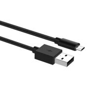 Ewent EW1279 Micro USB-kabel naar USB A kabel zwart 1m - thumbnail
