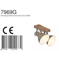 Mexlite Spot gearwood 7969g groen - thumbnail