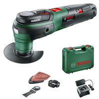 Bosch Groen UniversalMulti 12 12V Li-Ion accu multitool set in koffer met 1 x 2,5Ah accu - 0603103001 - thumbnail