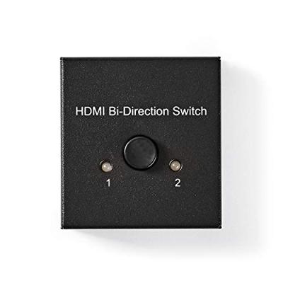 Nedis HDMI-Switch | 3 poort | 1 x HDMI Input / 2x HDMI Input | 1x HDMI Output / 2x HDMI Output | 1 stuks - VSWI3482AT VSWI3482AT Nedis HDMI-Switch | 3 poort | 1 x HDMI Input / 2x HDMI Input | 1x HDMI Output / 2x HDMI Output | 1 stuks - VSWI3482AT VSWI3482AT