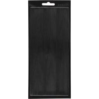 Creativ Company Stickers, randen, vel 10x23 cm, zwart, 1 vel - thumbnail