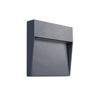 Kanlux Duli 33750 LED-buitenlamp (wand) LED LED vast ingebouwd 4 W Antraciet - thumbnail