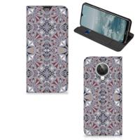Nokia G10 | G20 | Standcase | Flower Tiles - thumbnail