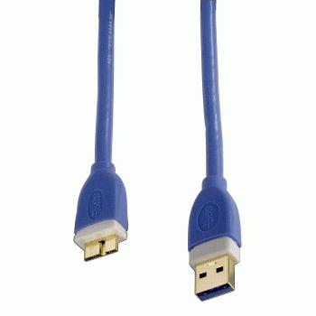 Hama Micro-USB 3.0 kabel (verguld, dubbel afgeschermd) 3 m