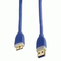 Hama Micro-USB 3.0 kabel (verguld, dubbel afgeschermd) 3 m - thumbnail