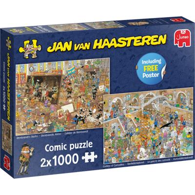 Jan van Haasteren A Trip to the Museum 2x1000 pcs Legpuzzel 1000 stuk(s) Strips Jan van Haasteren A Trip to the Museum 2x1000 pcs Legpuzzel 1000 stuk(s) Strips