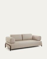 Kave Home 3-zits Bank 'Compo', kleur Beige - thumbnail