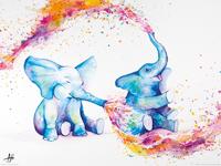 Kunstdruk Marc Allante - Sorella 60x80cm - thumbnail