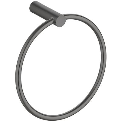 Wiesbaden Ida Handdoekring - Moderne Gunmetal Afwerking