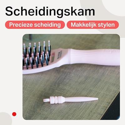 Olivia Garden Fingerbrush Pastel Pink Combo Small Olivia Garden Fingerbrush Pastel Pink Combo Small