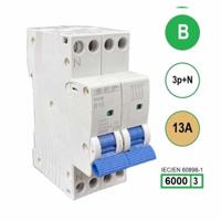 SEP krachtstroom installatieautomaat 13A INS36-3NB13 inst. 3p+n B13 6kA (36mm) 3101643013 - thumbnail