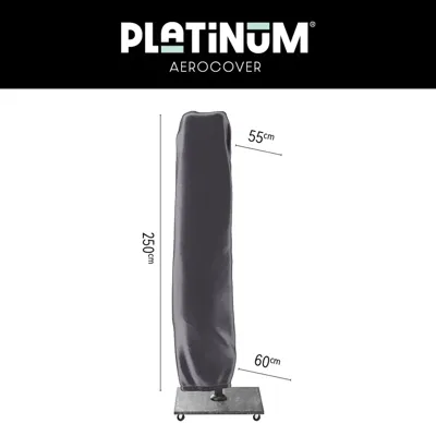 Zweefparasolhoes 250 x 60 cm AeroCover - Aerocover Zweefparasolhoes 250 x 60 cm AeroCover - Aerocover