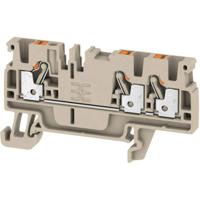 Weidmüller 1521740000 Doorgangsklem 5.1 mm Spanveer Grijs 100 stuk(s) - thumbnail