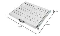 Digitus Sliding Shelf for 600mm depth Cabinets - [DN-19 TRAY-2-600] - thumbnail
