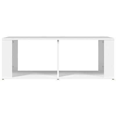 Salontafel 100x50x36 cm bewerkt hout wit