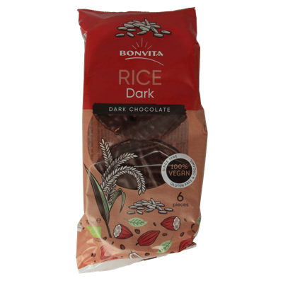 BonVita Pure Chocolade Rijstwafels BonVita Pure Chocolade Rijstwafels