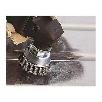 Wolfcraft Komborstel | Gevlochten | M14 | Ø75mm | 1 stuk - 2125000