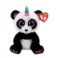 Ty Plush - Beanie Boos - Paris the Panda (Medium) (TY36478) - thumbnail