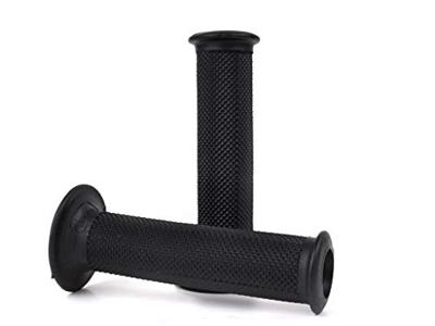 Domino rubber handvat "dakar rubber grip 1128 sw 120mm open