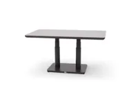 Trestino verstelbare lounge tuintafel toulon 140x80x72cm antraciet - thumbnail