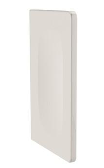 Urinoirschot Plieger Kansas 73x47.5 cm Keramisch Excl. Bevestigingsset Mat Wit