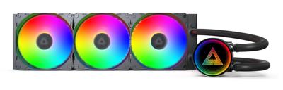 Montech lightflow argb 360 waterkoeling (zwart)