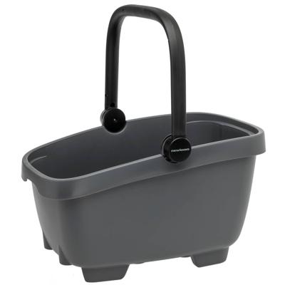 Newlooxs New looxs mand clipper antraciet racktime 28l 47x37x27 cm 700.810rt