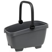 Newlooxs New looxs mand clipper antraciet racktime 28l 47x37x27 cm 700.810rt - thumbnail