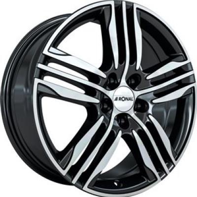 RONAL R57 Zwart gepolijst RONAL R57 Zwart gepolijst