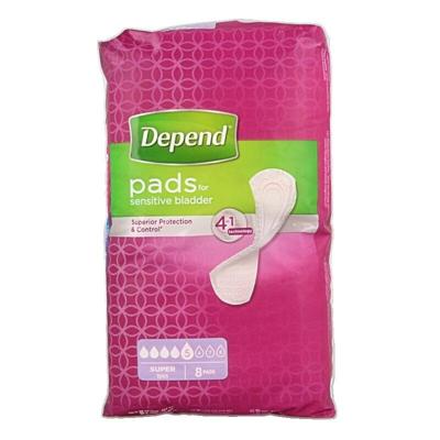 Depend Verband super 8 Stuks Depend Verband super 8 Stuks
