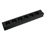 EUROLITE Distributor 6-fold ALU bk - thumbnail