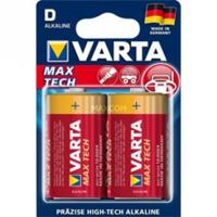 VARTA Longlife Max Power D Mono LR20 Batterij (verpakking met 2 stuks) Alkaline Batterijen – Made in Germany – ideaal voor speelgoed en dagelijks gebruikte apparaten - thumbnail