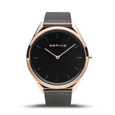 Bering 17039-166 Ultraslim Rosegold 39mm Horloge