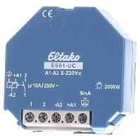 Eltako ES61-UC Stroomstootschakelaar Inbouw 1x NO 230 V 4 A 2000 W 1 stuk(s) - thumbnail