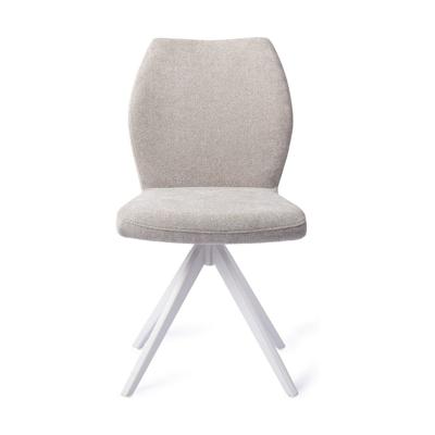 Jesper Home Eetkamerstoel 'Ikata' Turn White, Draaibaar, kleur Pretty Plaster