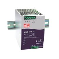 MEAN WELL WDR-480-24 DIN-rail netvoeding 24 V/DC 20 A 480 W Aantal uitgangen:1 x Inhoud 1 stuk(s) - thumbnail