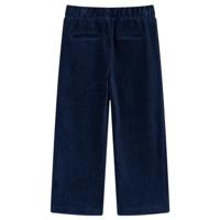 Kinderbroek 116 ribfluweel marineblauw - thumbnail