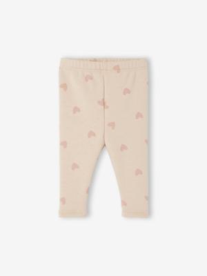 Gevoerde baby legging in fleece mesh roze (poederkleur) Gevoerde baby legging in fleece mesh roze (poederkleur)