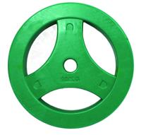 Tunturi Aerobic halterschijf l 1 x 10 kg - thumbnail